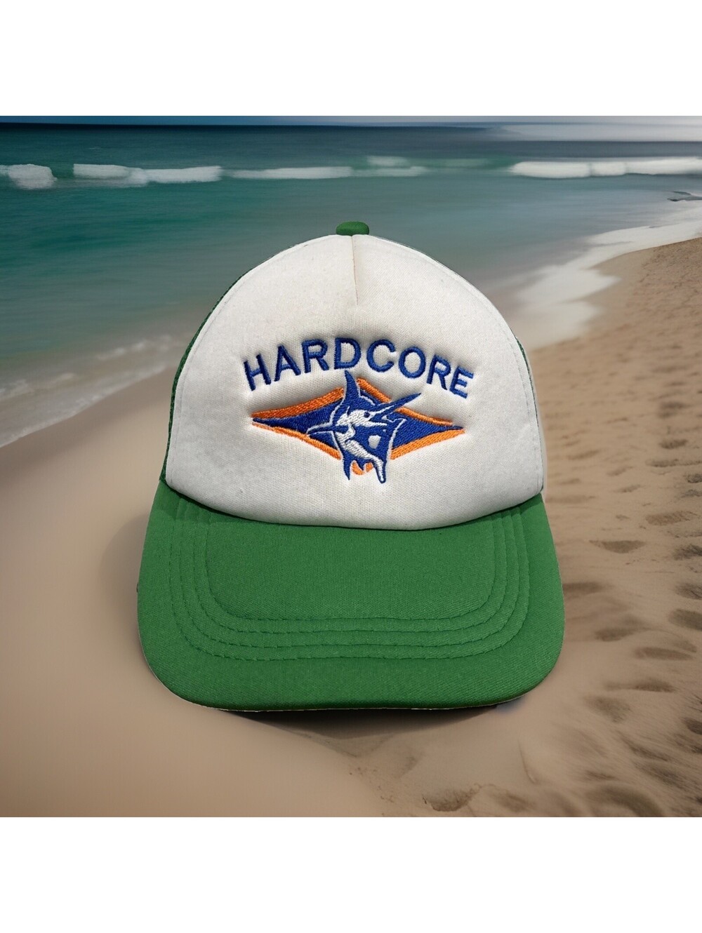 Hardcore Swordfish Sailfish Saltwater Deep Sea Rod Reel Fishing Baseball Cap